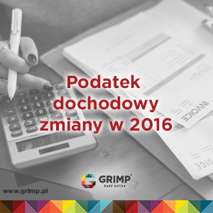 zmiany w podatku dochodowym 2016